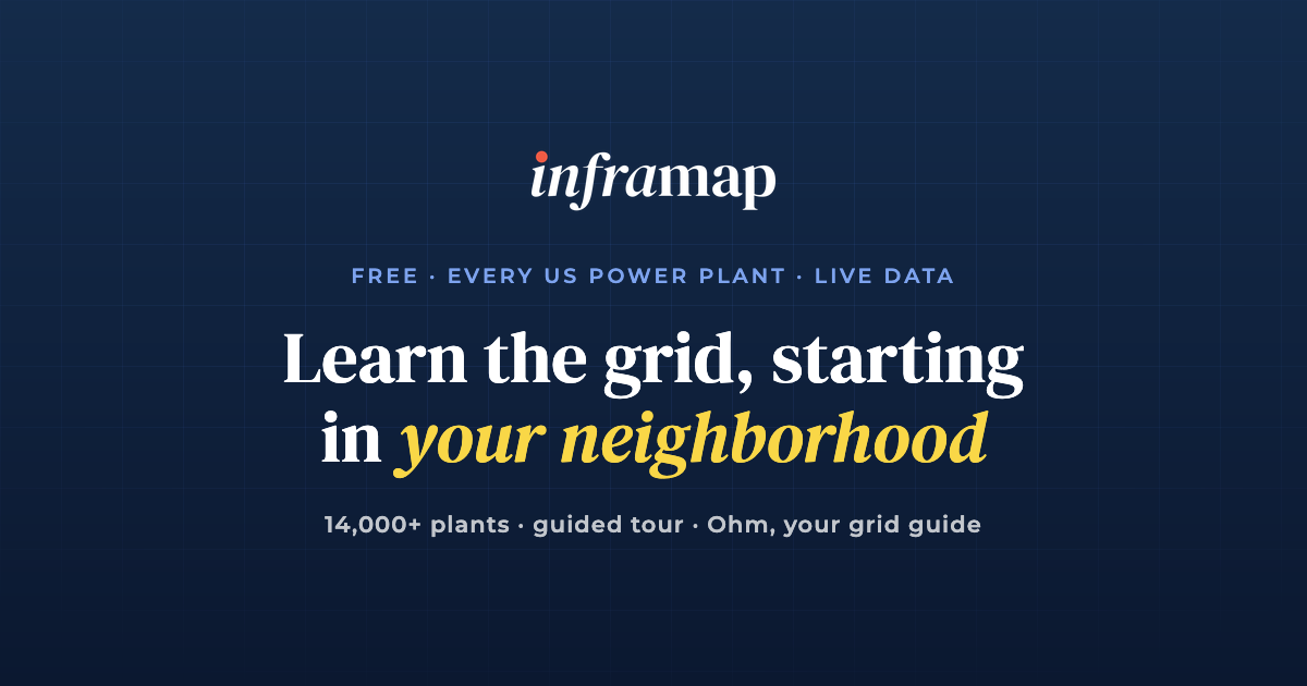 Inframap Examples InfraMap Edu — Explore the US Grid and European Power Plants